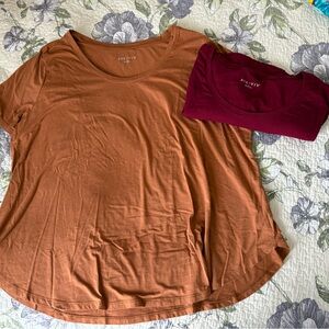 Ava & Viv plus size tees